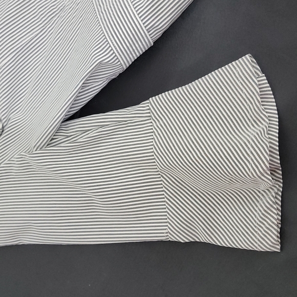 TRIBAL Lightweight Women's Jacket Grey And White Striped - Picture 6 of 7